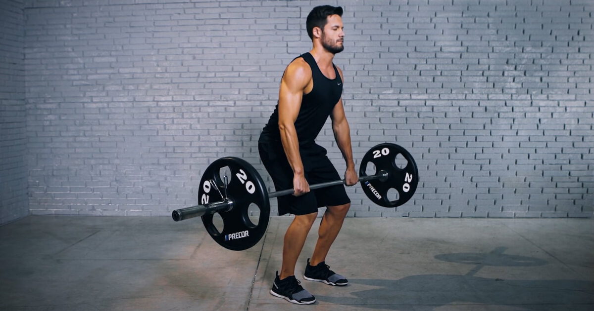 barbell clean - power clean - EVO Fitness||