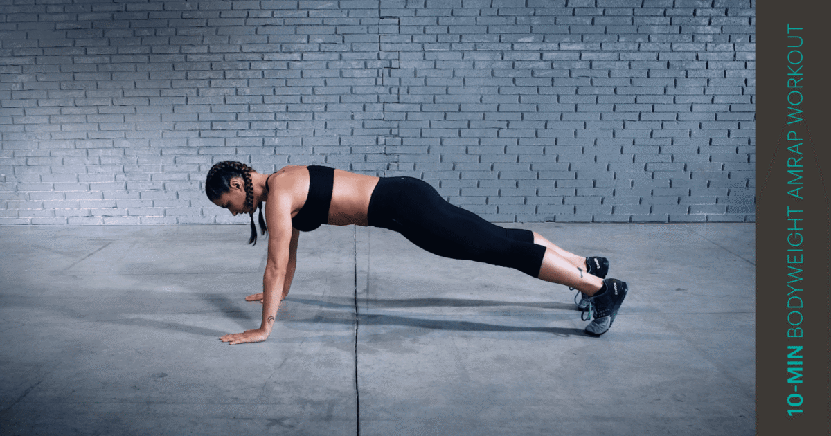 entraînement AMRAP au poids du corps | Bodyweight AMRAP Workout
