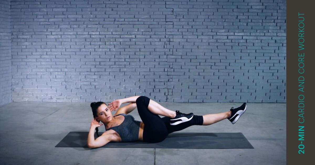 entraînement cardio et tronc | cardio and core workout