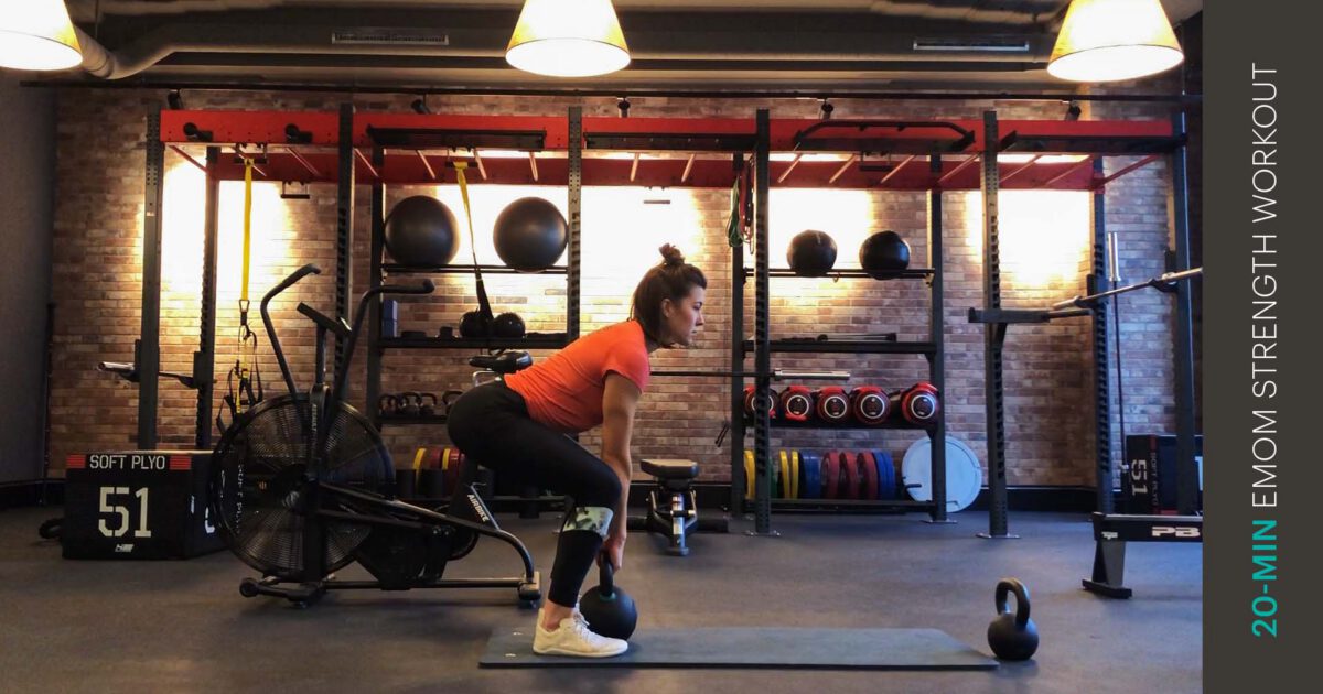 Entraînement de force EMOM | EMOM strength workout