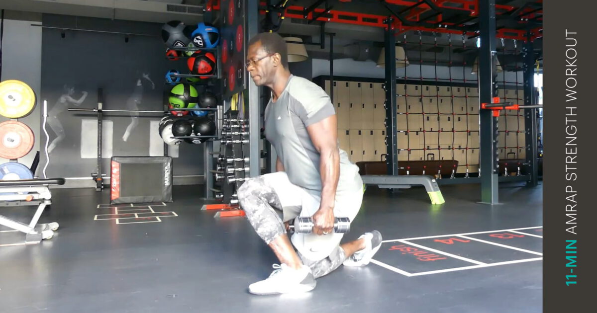 Entraînement de force AMRAP | AMRAP strength workout