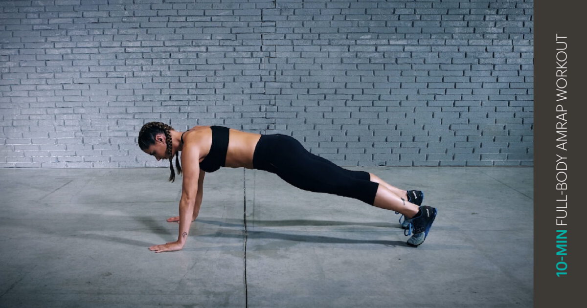 Entraînement AMRAP complet du corps | full-body AMRAP workout