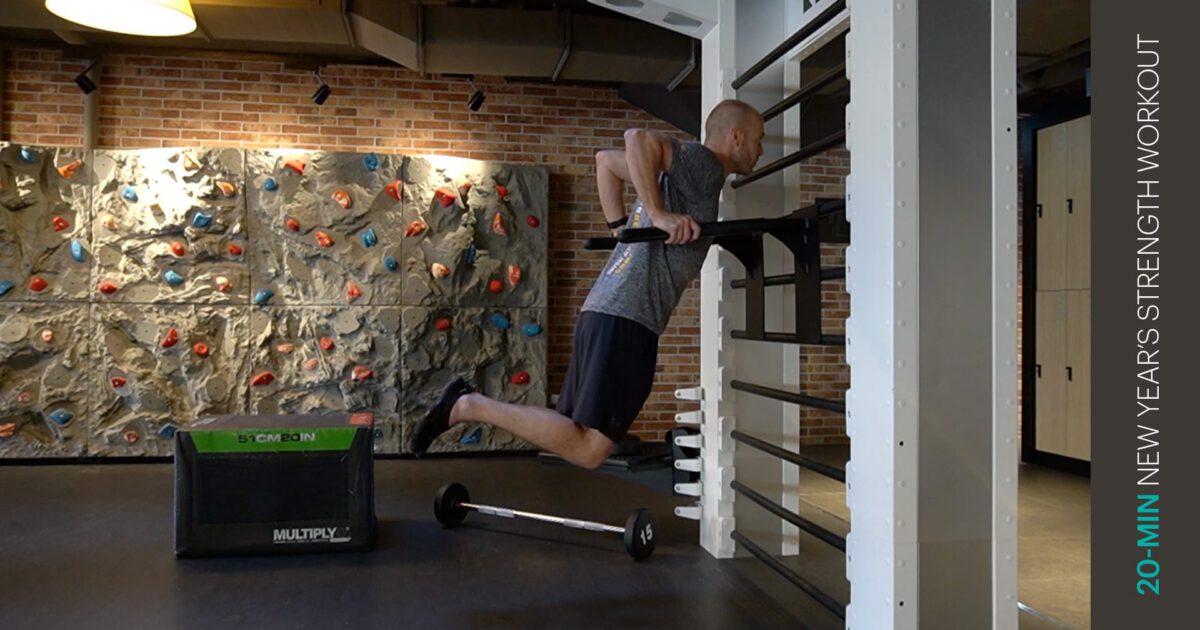 Neujahrs-Kraft-Workout | entraînement de force du Nouvel An