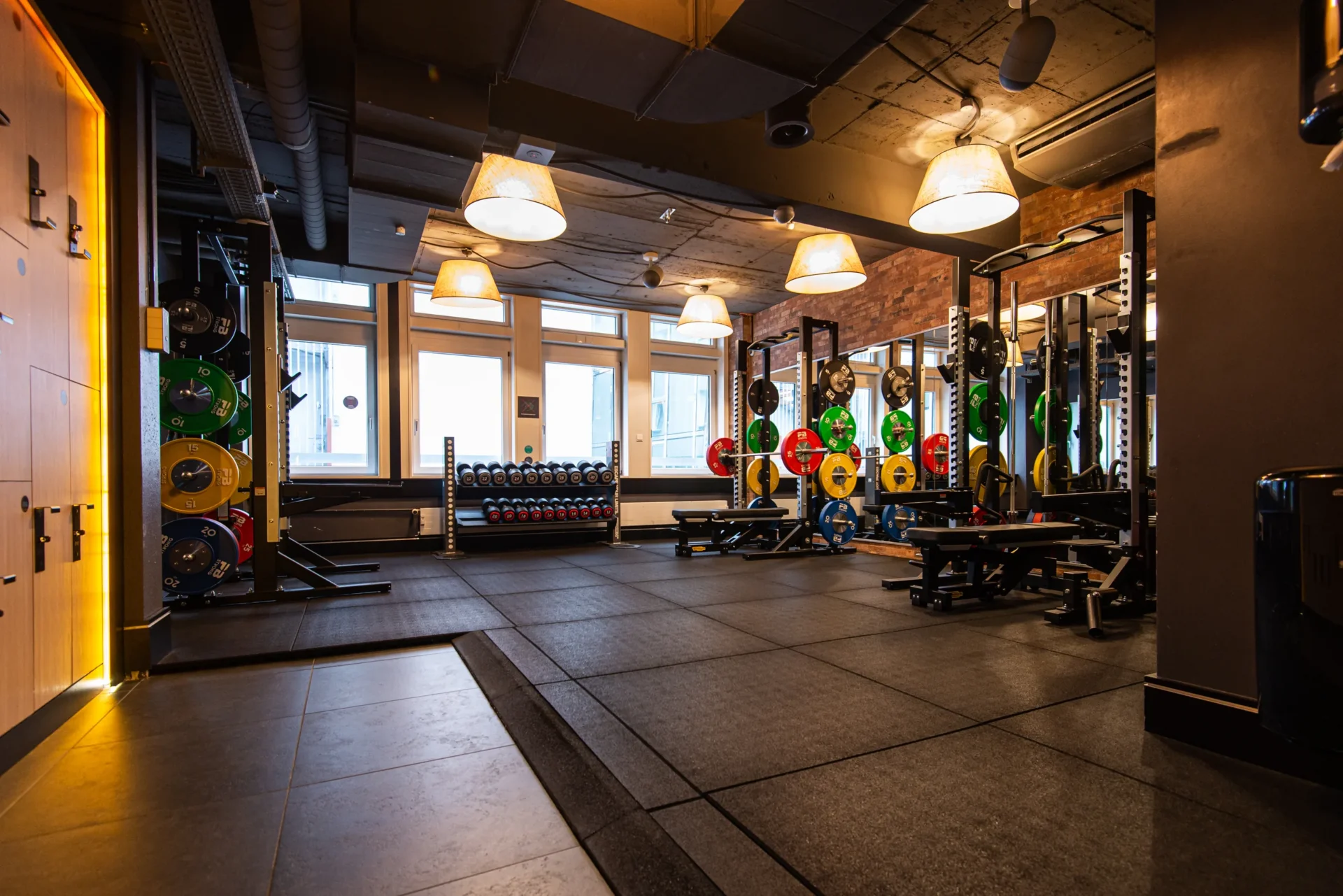 evo fitness lucerne strength area squat racks plates benches